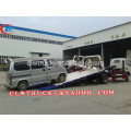 Plataforma del carro de remolque de China de EuroIV 4-5t para la venta, pequeño 4X2 remolque de la venta de Dongfeng para la venta